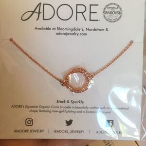 509-Adore brand new bracelet stack and sparkle